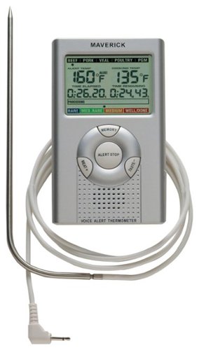  Maverick - Voice Alert Digital Thermometer - Silver