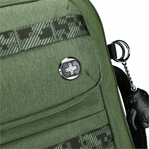 Swissdigital Design BERG Hybrid TSA-Friendly Briefcase With USB Charging Port RFID Protection and Fits Up to 16″ Laptop - Dark Green BUY IN GERMANY