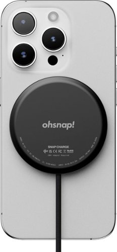 OhSnap Qi Wireless Charger - Black GLOBAL SHIPPING