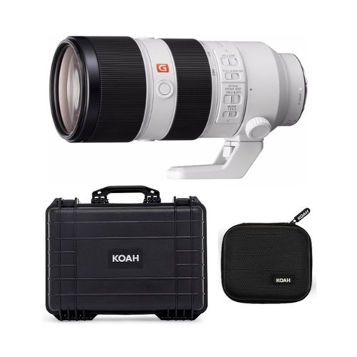 Sony FE 70 200mm f/2.8 GM OSS Lens Bundle SEL70200GM-KOAH - Best Buy