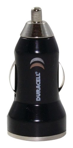  Duracell - Dual USB Vehicle Charger - Black