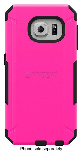  Trident - Aegis Case for Samsung Galaxy S 6 Edge Cell Phones - Pink
