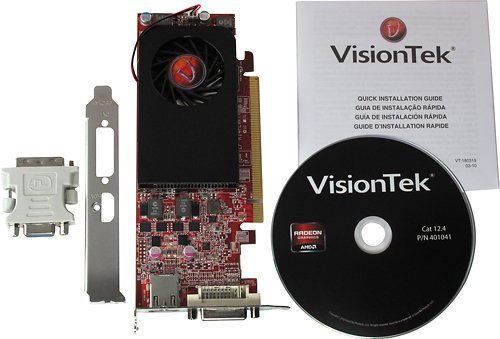  VisionTek - AMD Radeon HD 7750 1GB GDDR5 PCI Express 3.0 Graphics Card - Multi
