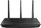 ASUS - N900 Dual-Band Wi-Fi Router - Black-Front_Standard