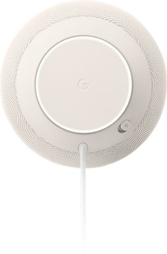Google Home Speaker - Smart Speaker with Gemini For Home Voice Assistant and 360-Degree Sound - Porcelain BUY IN UAE