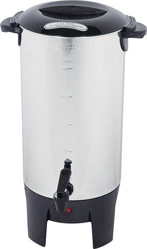 Better Chef - 50-Cup Coffee Maker - Silver