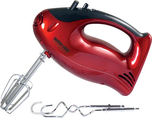  Better Chef - Turbo 5-Speed Mixer - Red