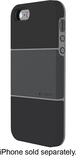  Logitech - protection [+] Case for Apple® iPhone® 5 and 5s - Black/Gray