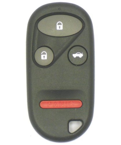 Car Keys Express - Honda Keyless Entry Remote - 4 Buttons (Lock, Unlock, Trunk, and Panic) - Black