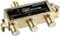 Rocketfish™ - 3-Way Coaxial Splitter - Gold-Front_Standard