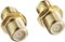 Rocketfish™ - Coaxial Cable Couplers (2-Pack) - Gold-Front_Standard