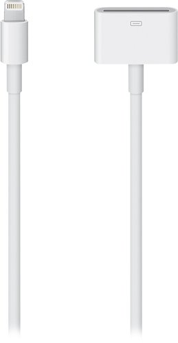  Apple - Lightning to 30-Pin Adapter Cable - White