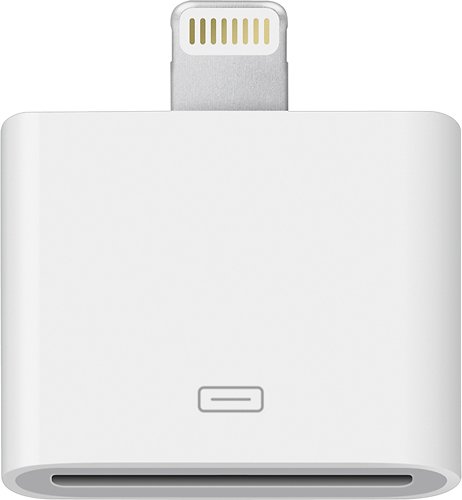  Apple - Lightning to 30-Pin Adapter - White