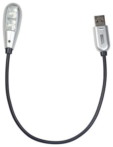  Mighty Bright - 2-LED USB Music Light - Black