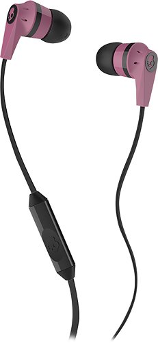  Skullcandy - Ink'd 2 Earbud Headphones - Pink/Black