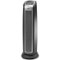 Lasko - Ceramic Tower Heater w/ Remote - Black-Front_Standard 