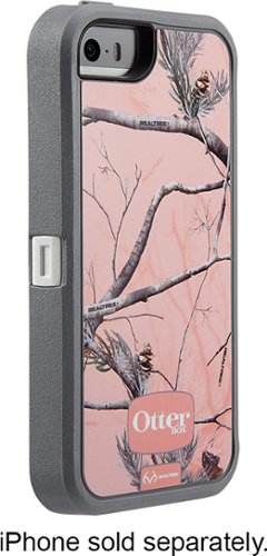  Otterbox - Defender Series Case for Apple® iPhone® SE, 5s and 5 - Pink