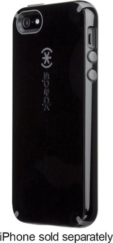  Speck - CandyShell iPhone 5/SE Case for Apple® iPhone® 5, 5s and SE - Black/Slate Gray
