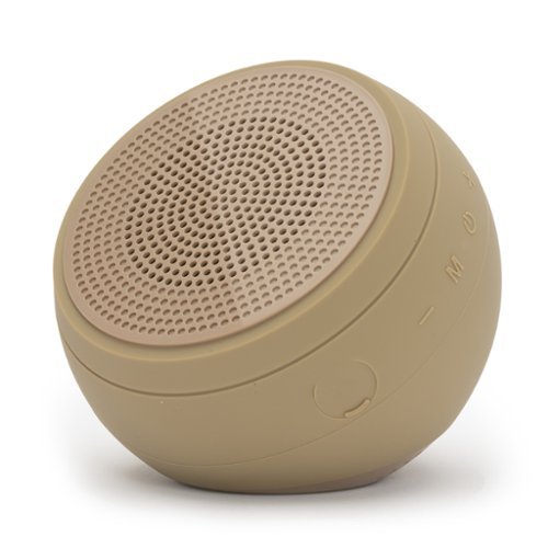 Speaqua Barnacle Vibe 3.0 Portable Waterproof Bluetooth Speaker with Built in Storage (2,000 songs) - Dune WORLDWIDE DELIVERY