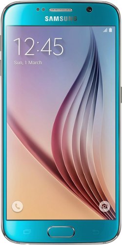  Samsung - Galaxy S6 4G with 32GB Memory Cell Phone (Unlocked) - Blue
