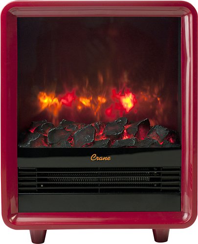  Fireplace Electric Heater - Red