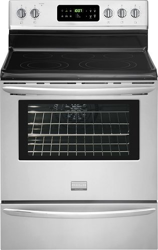  Frigidaire - Gallery 30&quot; Self-Cleaning Freestanding Electric Convection Range - Stainless steel