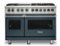 Viking - 5-Series Dual Fuel Self-Clean 48"W Sealed Burner Range - Squall-Front_Standard