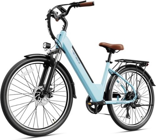 Heybike - Cityscape 2.0 Ebike w/50mi Max Operating Range 24 mph Max Speed - Blue
