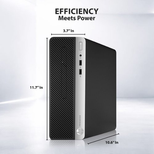 HP Refurbished Excellent ProDesk 400 G5 SFF Computer Desktop PC