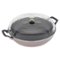 Staub - Cast Iron 3.5-qt Braiser with Glass Lid - Lilac-Front_Standard