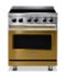 Viking - 5 Series 4.7 Cu. Ft. Freestanding Electric Induction Range - Golden Hour-Front_Standard