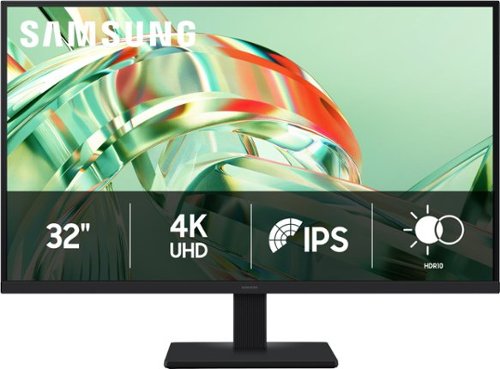Samsung - 32" ViewFinity S7 (S71H) 4K UHD IPS High Resolution Monitor with HDR10 - Black