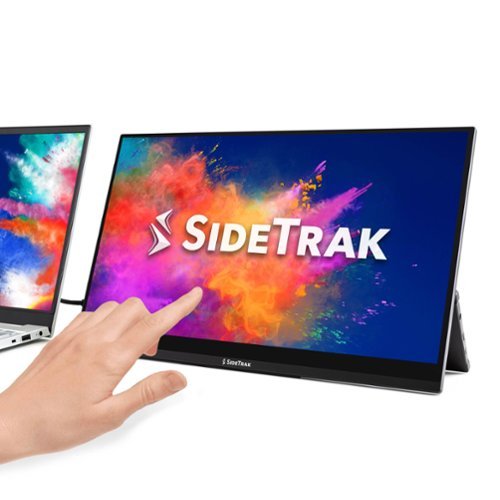SideTrak - SideTrak® Solo Pro Touchscreen 15.8" Portable Monitor – Black - Black