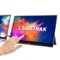SideTrak - Solo Pro Touchscreen 15.8" Portable Monitor – - Black-Front_Standard