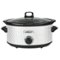 Brentwood - Select 7 Quart Slow Cooker - White-Front_Standard
