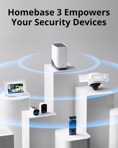 eufy S380 HomeBase 3 Indoor Wired Base Station with 16GB of Storage Built In - White SHOP ONLINE