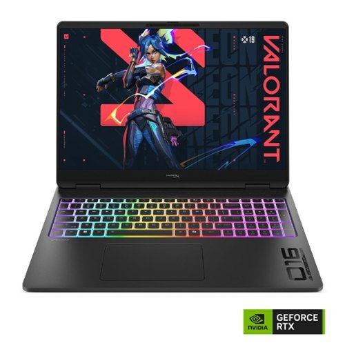 HyperX - HP OMEN MAX 16" 240Hz 2.5K OLED Gaming Laptop - AMD Ryzen AI 9 HX (2026) - 32GB RAM - NVIDIA GeForce RTX 5080 - 1TB SSD - Shadow Black