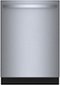 Bosch - 800 Series Top Control Smart Built-In Dishwasher with 3rd Rack and Bar Handle, 42 dBA - Stainless Steel-Front_Standard