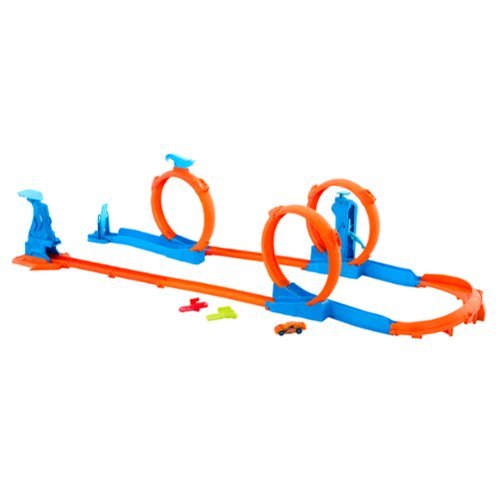 Hot Wheels - Track Creator Triple Loop Speed Kit Track Set