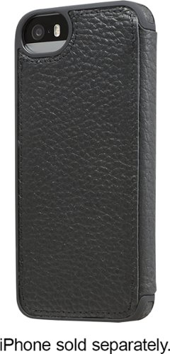  ADOPTED - Folio Case for Apple® iPhone® 5 and 5s - Black