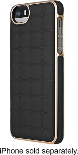  ADOPTED - Cushion Wrap Case for Apple® iPhone® 5 and 5s - Black/Rose Gold