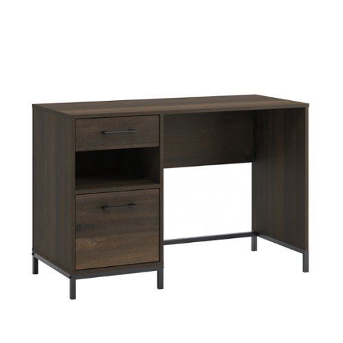 Sauder - North Avenue Desk - Smoked Oak-Front_Standard 