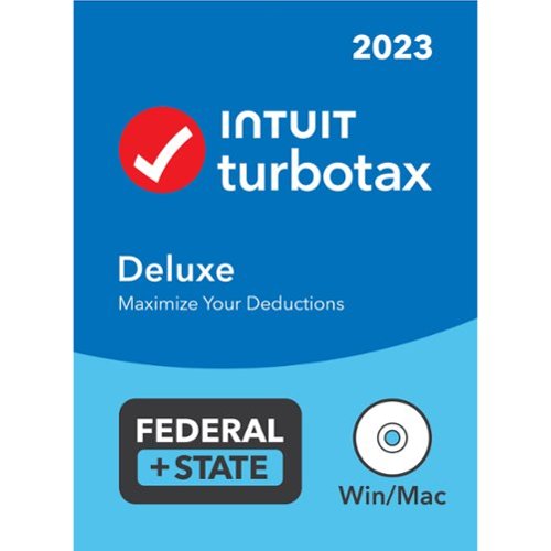  TurboTax - Deluxe 2023 Fed + E-file &amp; State - Mac OS, Windows
