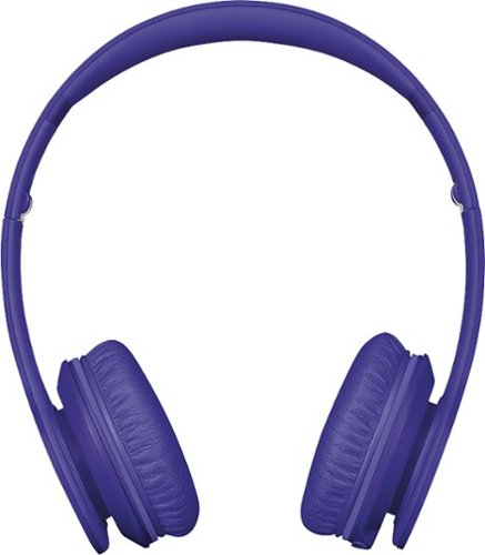 Geek Squad Certified Refurbished Beats Solo HD On-Ear Headphones - Drenched in Purple-Front_Standard 