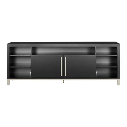 Insignia™ - TV Stand for Most TVs Up to 80” with Gaming Nook - Black