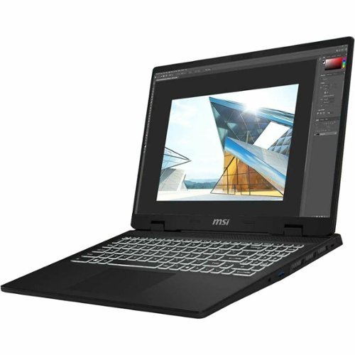 MSI - CreatorPro M16 HX C14V 16" Laptop - Intel Core i7 with 32GB Memory - 1 TB SSD - Lunar Gray, Gray