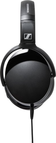 Sennheiser - HD 400U WIRED OVER-THE-EAR Headphones - Black