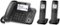 Panasonic - DECT 6.0 Expandable Cordless Phone System with Digital Answering System - Black-Angle_Standard 