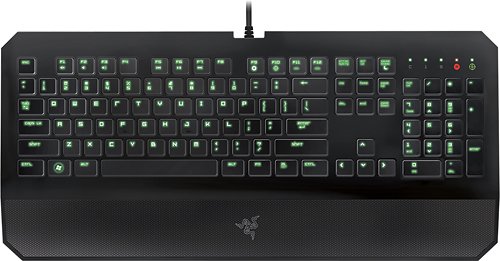  Razer - DeathStalker Membrane Gaming Keyboard - Black/Green
