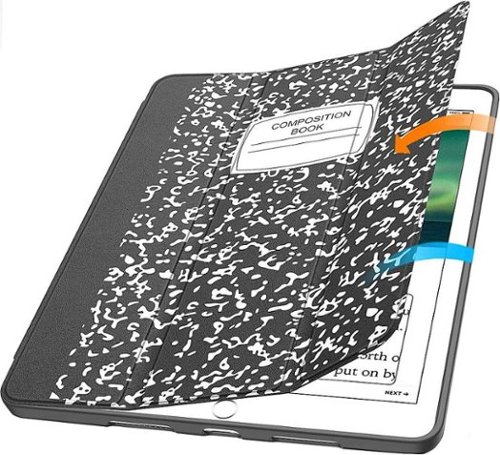 SaharaCase Folio Case for Apple iPad 10.2 (8th Generation 2020) and (9th Generation 2021) - Black/White WHERE TO BUY